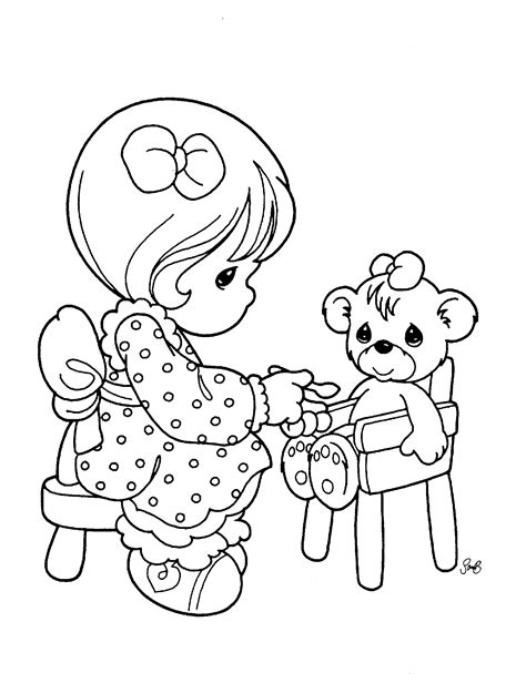 precious moments coloring pictures|More.